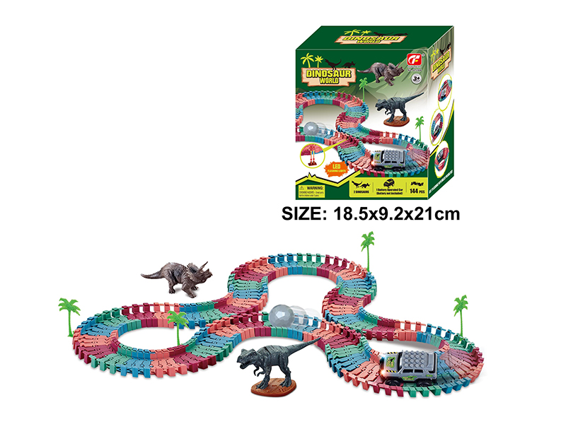 Dinosaur World Electric Track Car