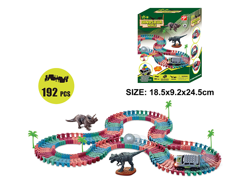 Dinosaur World Electric Track Car