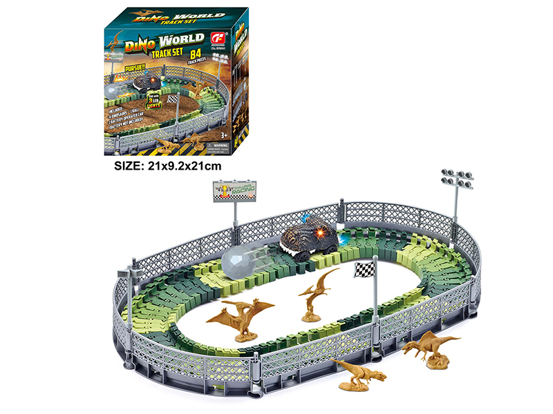Dinosaur World Electric Track Car