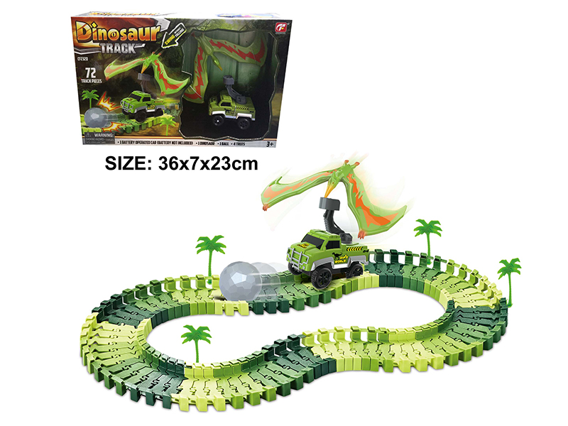 Dinosaur World Electric Track Car