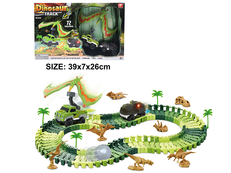 Dinosaur World Electric Track Car