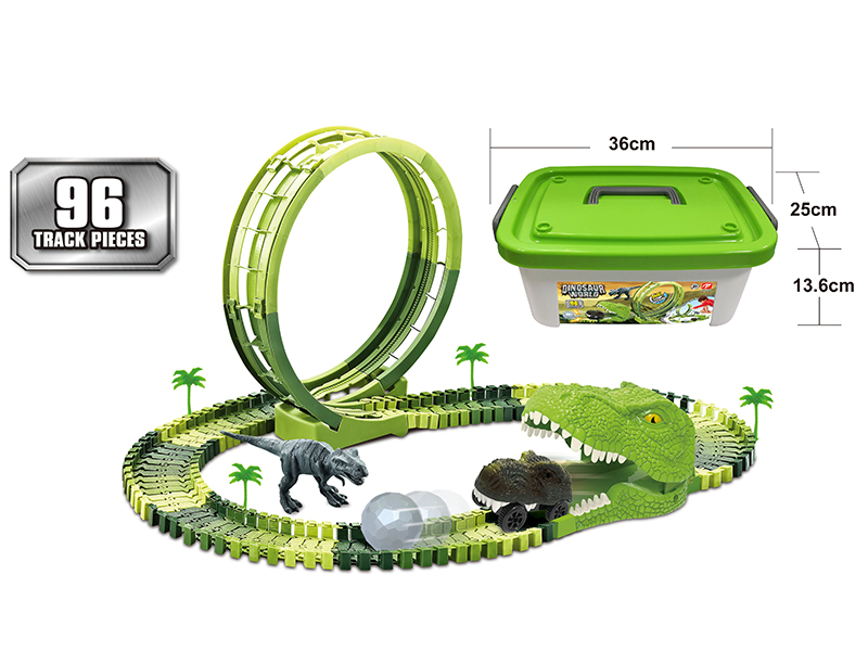 Dinosaur World Electric Track Car