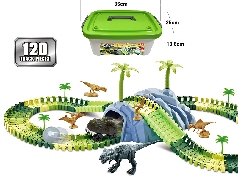Dinosaur World Electric Track Car