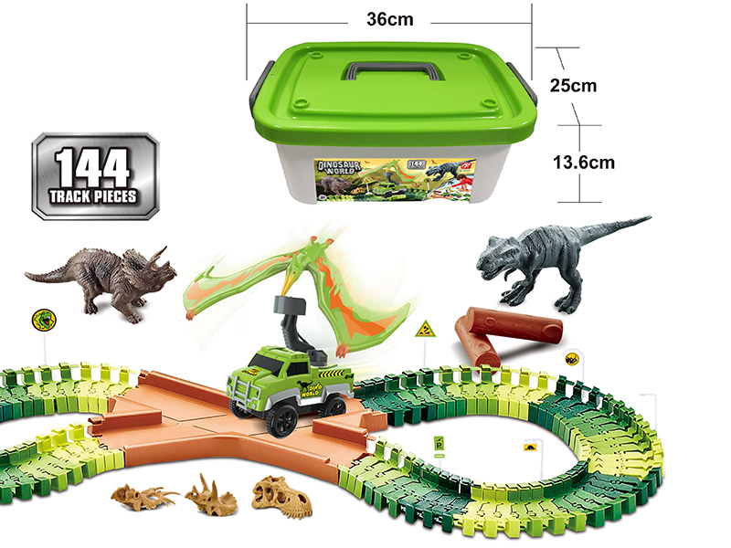 Dinosaur World Electric Track Car