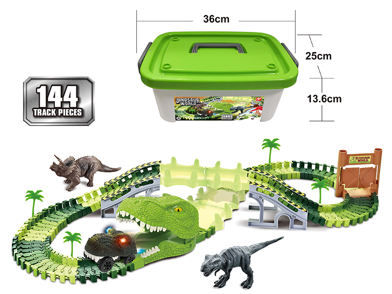Dinosaur World Electric Track Car