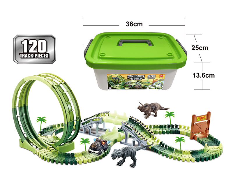 Dinosaur World Electric Track Car