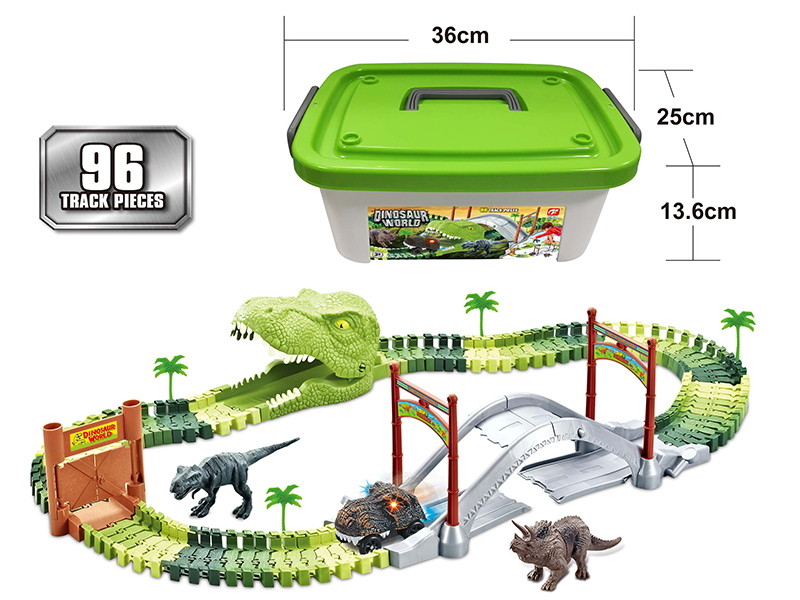 Dinosaur World Electric Track Car