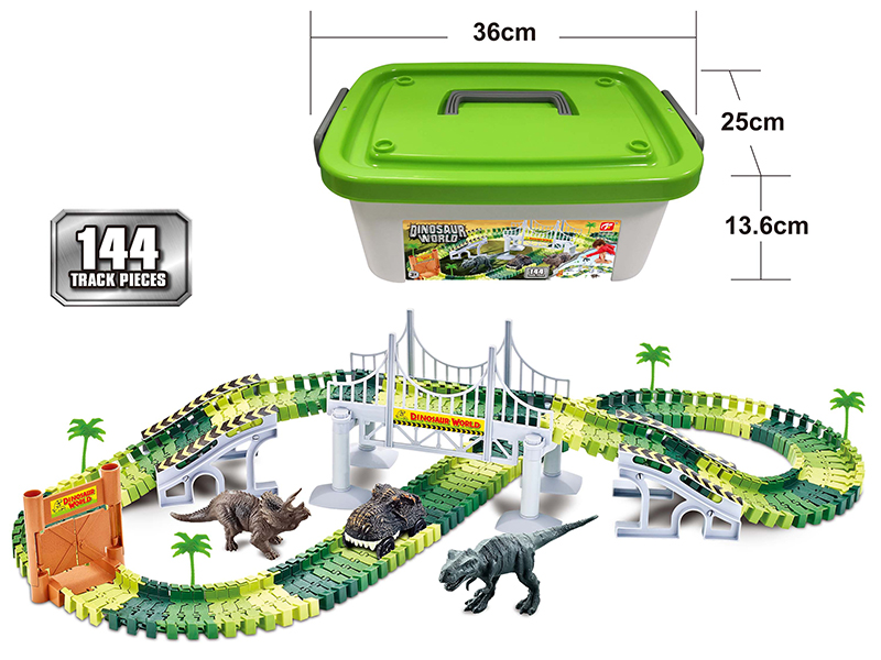 Dinosaur World Electric Track Car