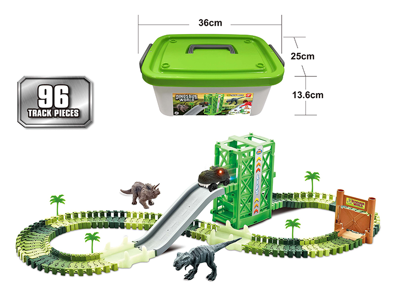 Dinosaur World Electric Track Car