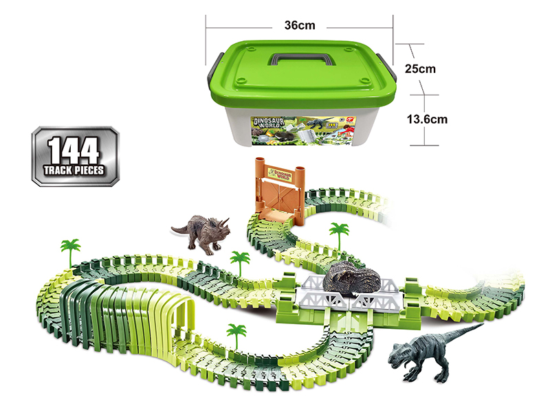 Dinosaur World Electric Track Car