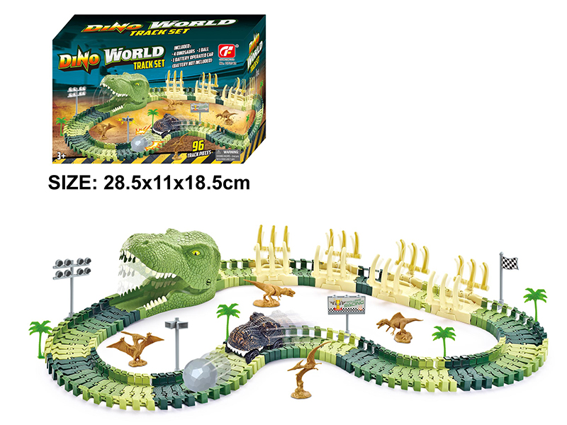 Dinosaur World Electric Track Car