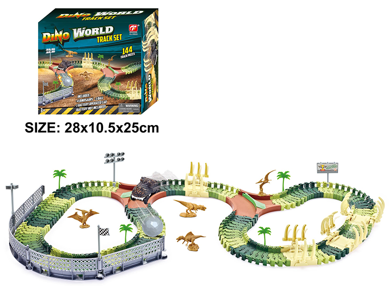 Dinosaur World Electric Track Car