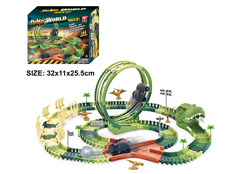 Dinosaur World Electric Track Car