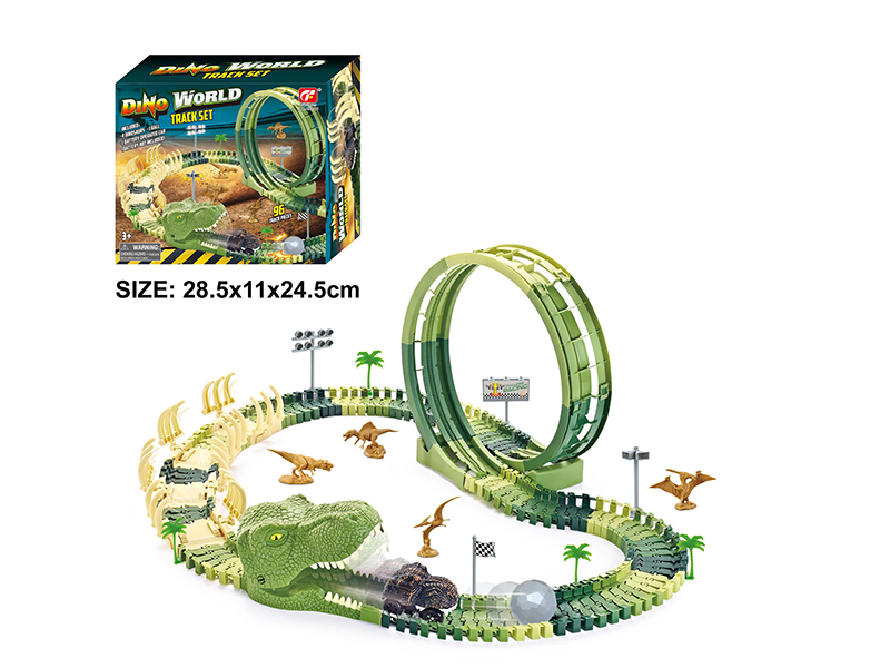 Dinosaur World Electric Track Car