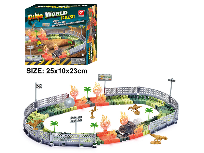 Dinosaur World Electric Track Car
