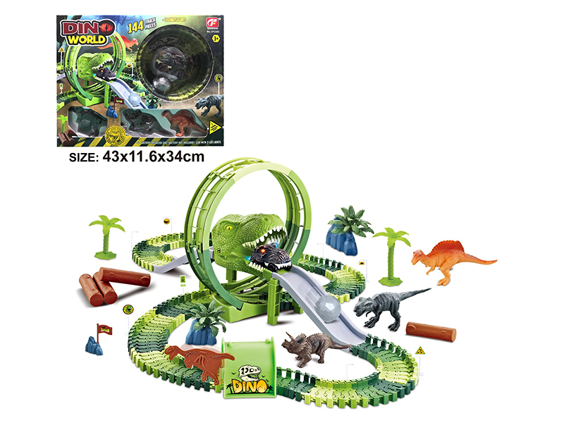 Dinosaur World Electric Track Car