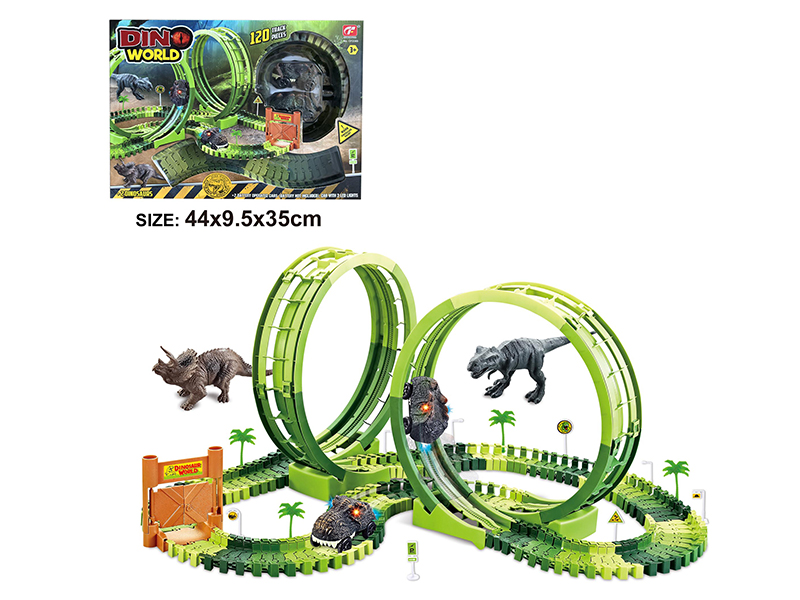 Dinosaur World Electric Track Car