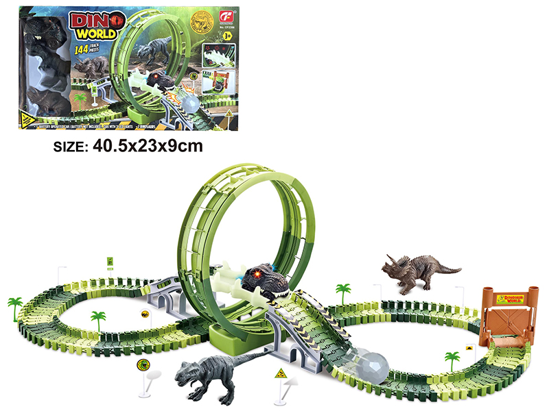 Dinosaur World Electric Track Car