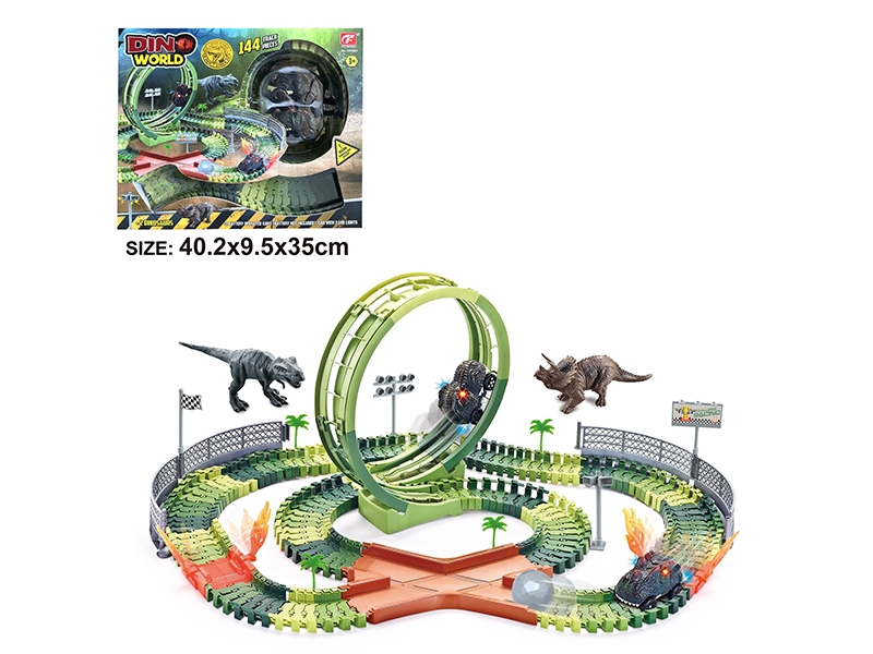 Dinosaur World Electric Track Car