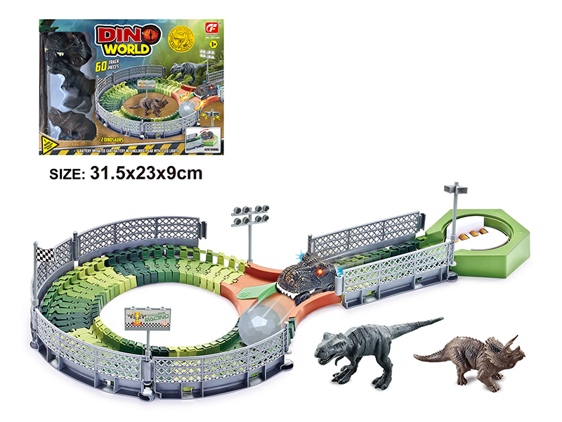 Dinosaur World Electric Track Car