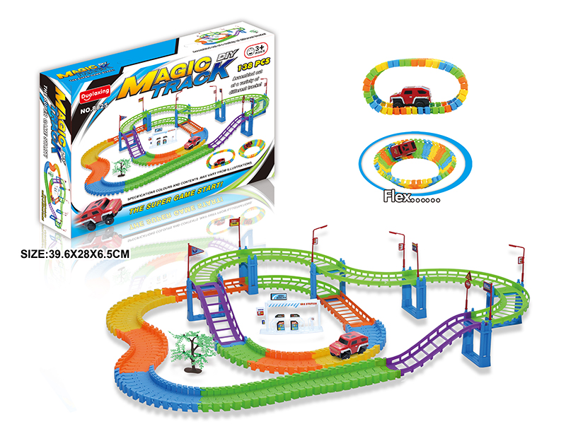 Electric Rail Car 138PCS