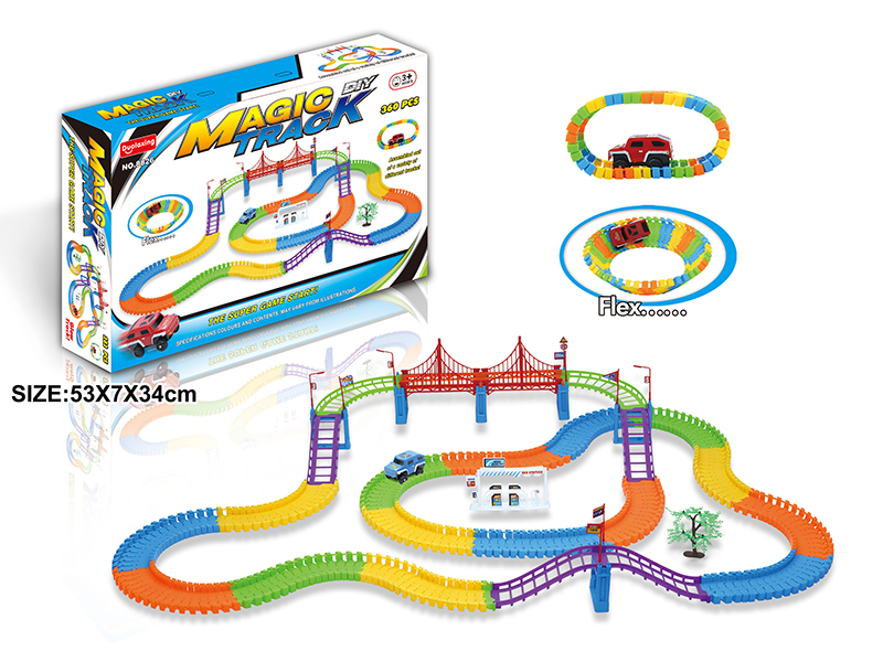 Electric Rail Car 360PCS