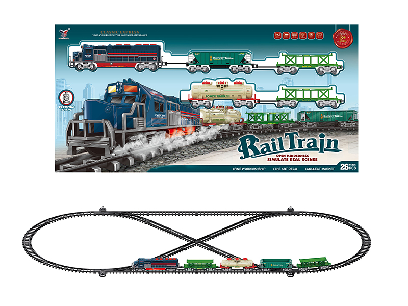 Electric Simulation Rail Train With Lights And Train Sounds