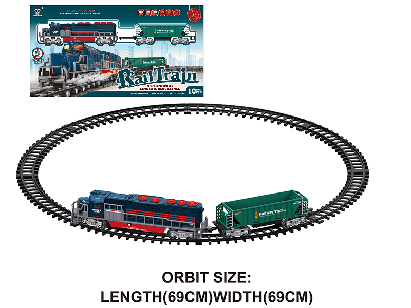 Electric Simulation Rail Train With Lights And Train Sounds