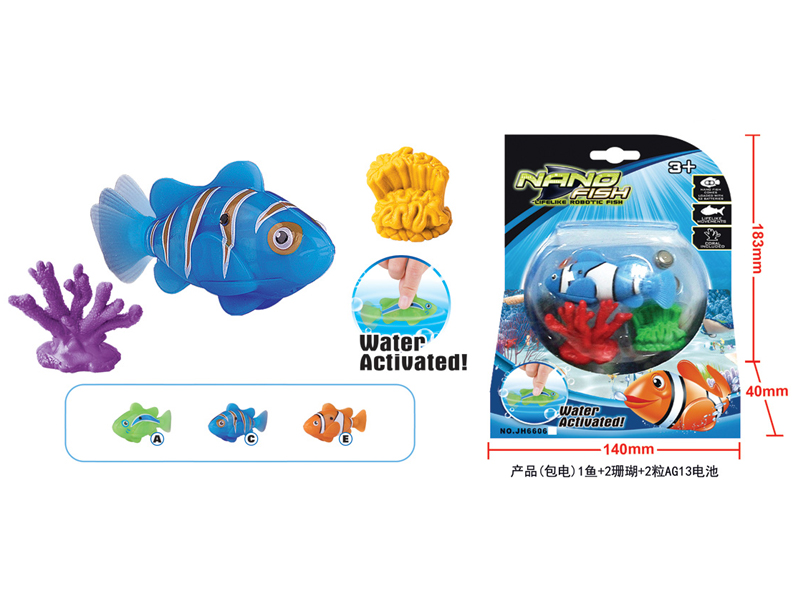 B/O Fish Toy Set