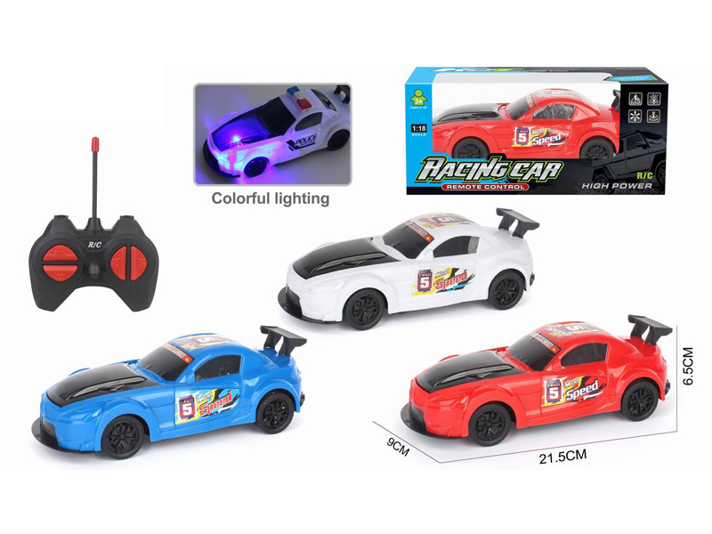 1:18 4CH R/C Car With Light