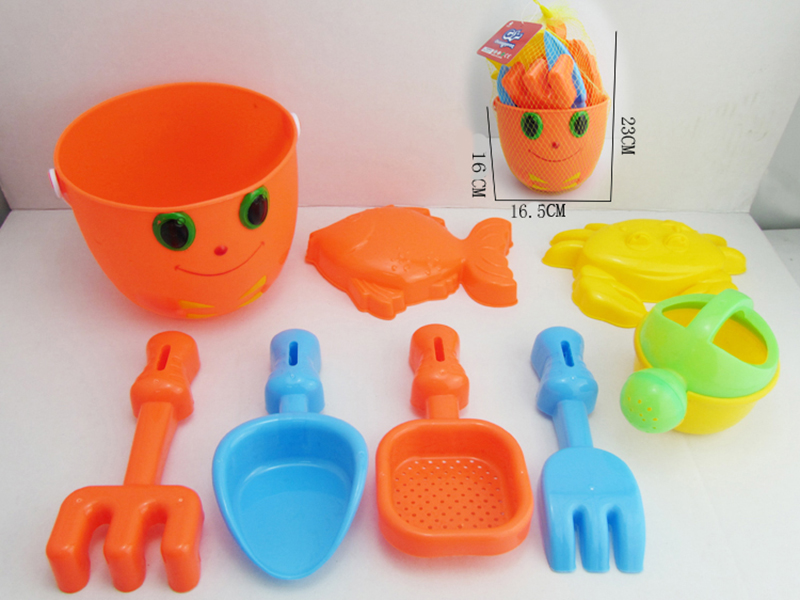 8pcs Sand Bucket Set