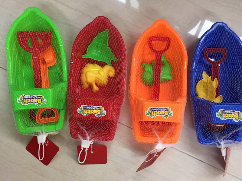 5pcs Beach Toys Boat Set