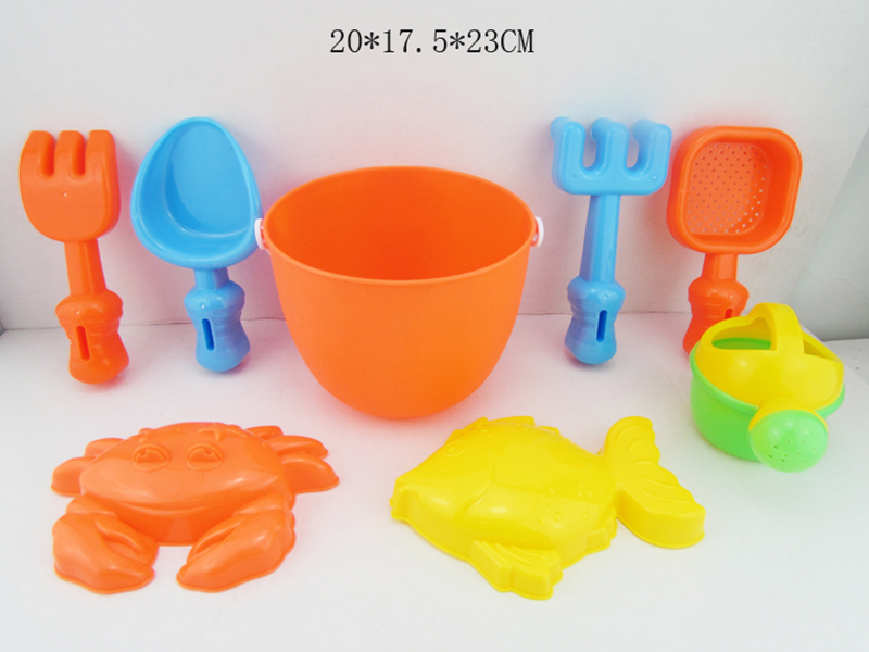 8pcs Sand Bucket Set