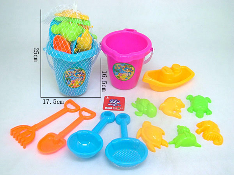 12pcs Sand Bucket Set