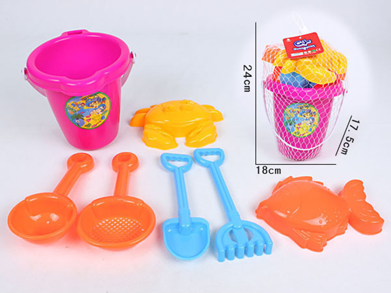 7pcs Sand Bucket Set
