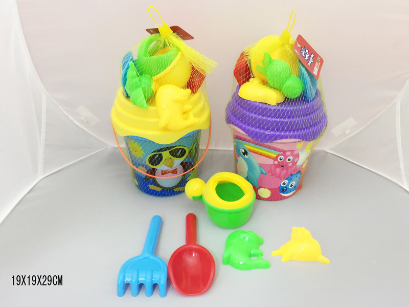 7pcs Sand Bucket Set