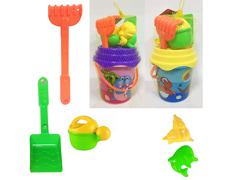 7pcs Sand Bucket Set