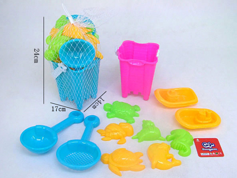11pcs Sand Bucket Set