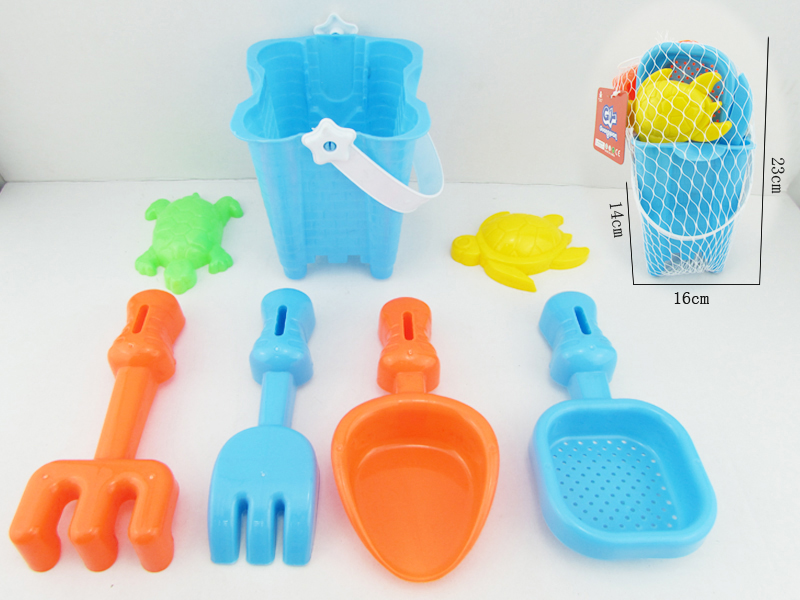 7pcs Sand Bucket Set