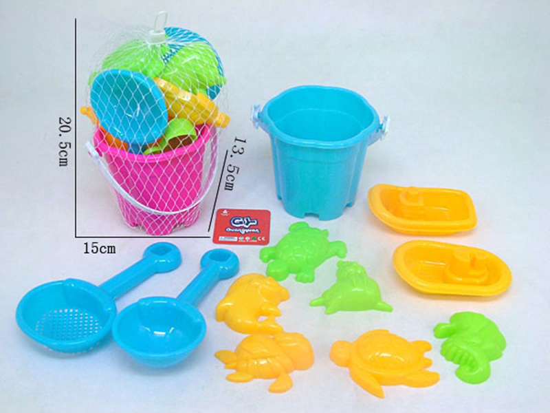 11pcs Sand Bucket Set