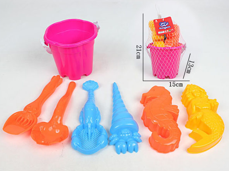 7pcs Sand Bucket Set