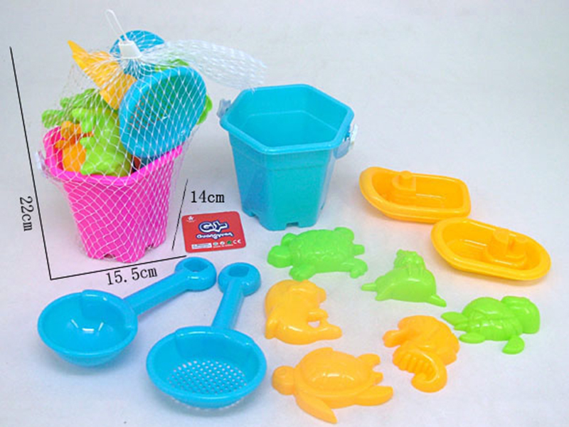 11pcs Sand Bucket Set