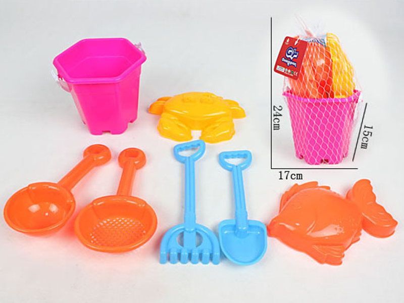 7pcs Sand Bucket Set