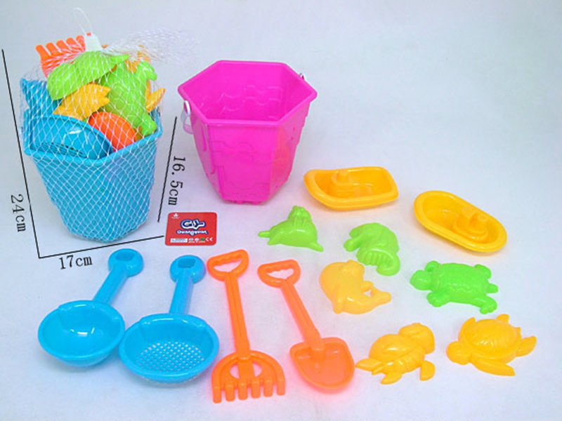 13pcs Sand Bucket Set