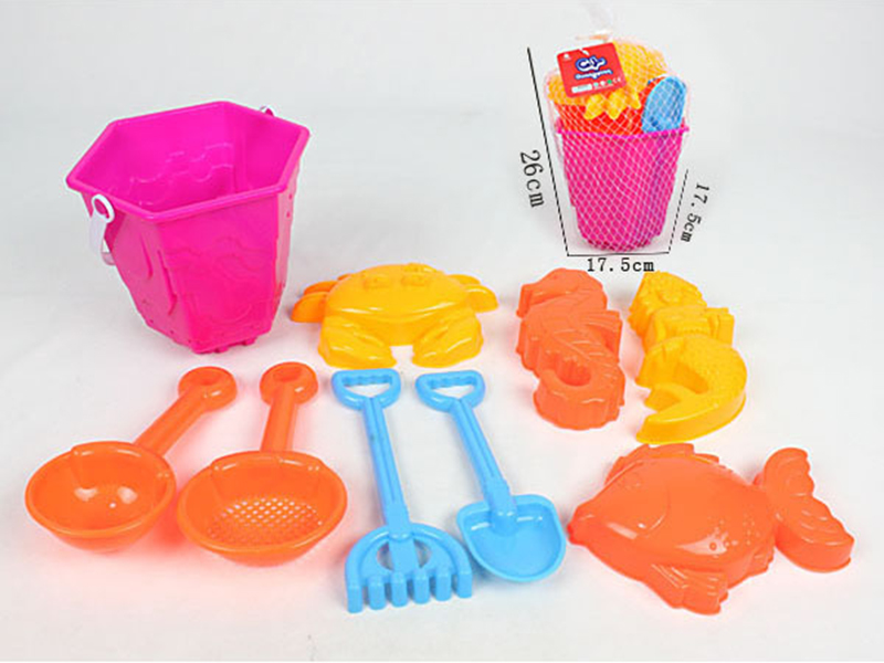 9pcs Sand Bucket Set