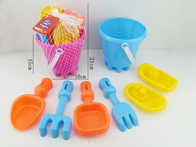 7pcs Sand Bucket Set
