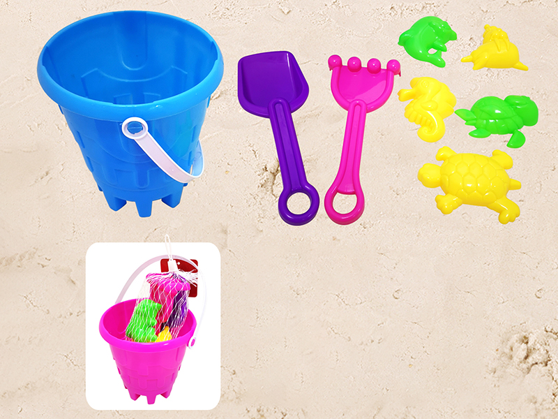 8pcs Sand Bucket Set