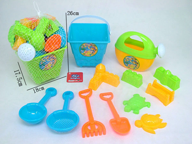 12pcs Sand Bucket Set