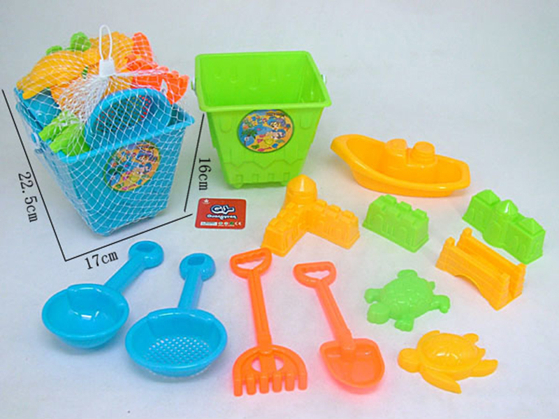 12pcs Sand Bucket Set