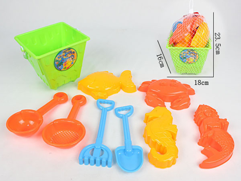 9pcs Sand Bucket Set